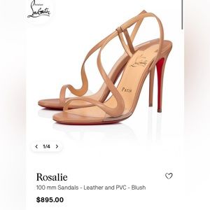 Christian Louboutin Rosalie heels 36.5